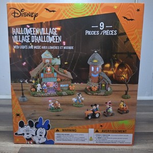 Disney Halloween Village 12 Piece Set | eBay