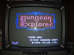 Dungeon Explorer -- CIB Complete In Box - TurboGrafx 16 TG-16