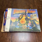 Vtg 1986 Fireball Island Game Milton Bradley Box Board Pieces Jewel Cards Read