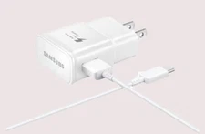 Samsung Fast Charge Travel Charger With Usb To Usb-c Cable(4ft) White 
