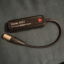 Audinate Dante AVIO Analog Output Adapter 1-Channel, ADP-DAO-AU-0X1