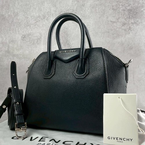 Givenchy Antigona Mini 2-way Handbag, Crossbody Bag, Black