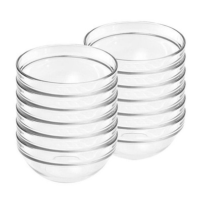 Luminarc 15018 Empilable Salatschälchen Schüssel, Glas, stapelbar, Ø 9 cm, klar 