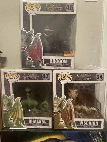 Funko Pop! Vinyl Game of Thrones Drogon #46 + others