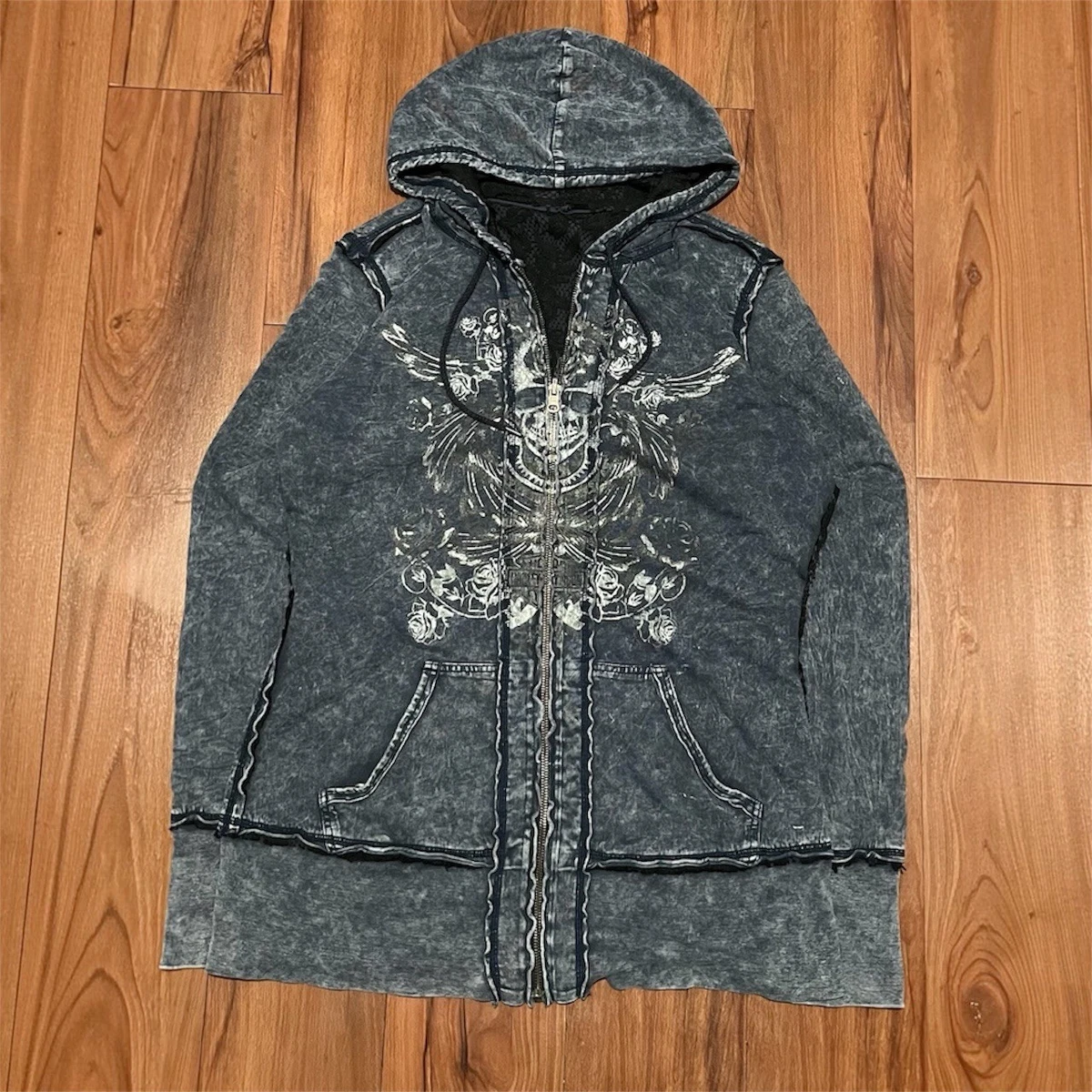 harley davidson zip up hoodie products for sale | eBay