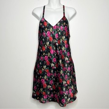FREDERICKS OF HOLLYWOOD Vintage 90s Lingerie Womens Medium Nightie Slip Dress