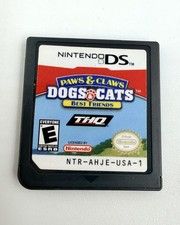 Paws and Claws: Dogs and Cats Best Friends Nintendo DS,2007 Cart. Only  Tested