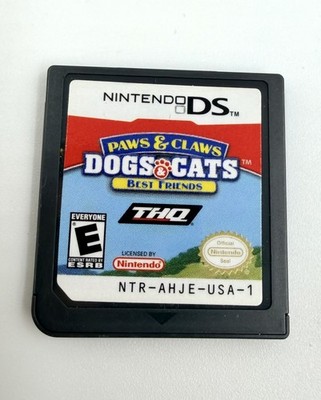 Paws and Claws: Dogs and Cats Best Friends(Nintendo DS,2007) Cart. Only | Tested