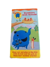Outdoors With Oswald (VHS) Nick Jr. Paramount Home VHS RARE