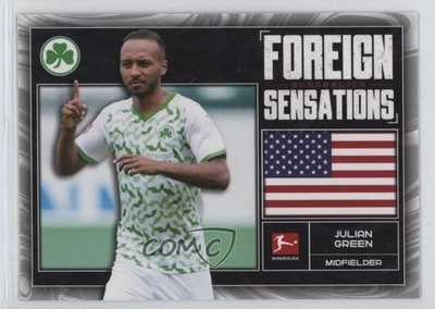 2021-22 Topps Bundesliga Foreign Sensations Julian Green #FBS-JG Rookie RC
