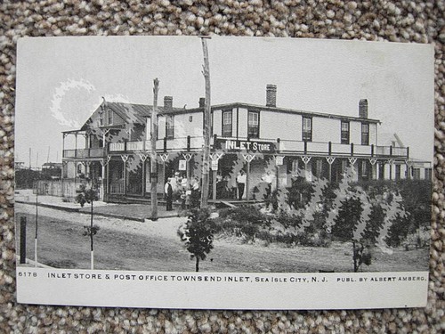 TOWNSENDS INLET NJ-STORE-POST OFFICE-SEA ISLE CITY-CAPE MAY COUNTY NEW ...