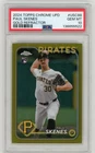 2024 Topps Chrome Update Paul Skenes Rookie Gold Refractor /50 #USC88 PSA 10