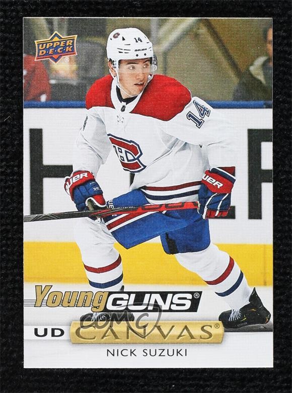 2019-20 Upper Deck UD Canvas Young Guns Nick Suzuki #C115 Rookie RC