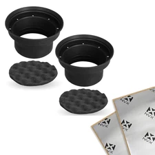 NVX XBAF65 Silicone Speaker Baffles & Sound Damping Kit