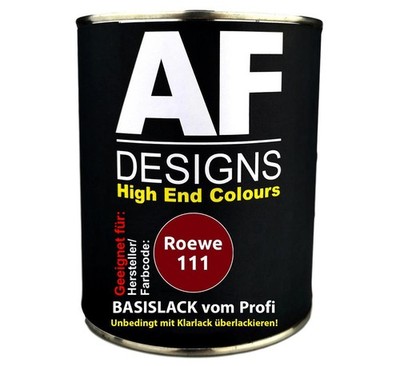 1L Autolack für Roewe 111 Scorched Red  Autolack Spritzfertig