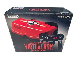 Nintendo Virtual Boy Boxed Set w/ Manual Tested Working VUE-S-RAJPN Japan