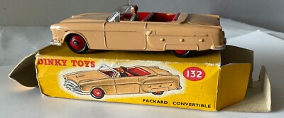 値下げしました！DINKY TOYS DINKY TOYS 132 PACKARD CONVERTIBLE. NEAR MINT IN ORIGINAL BOX | eBay