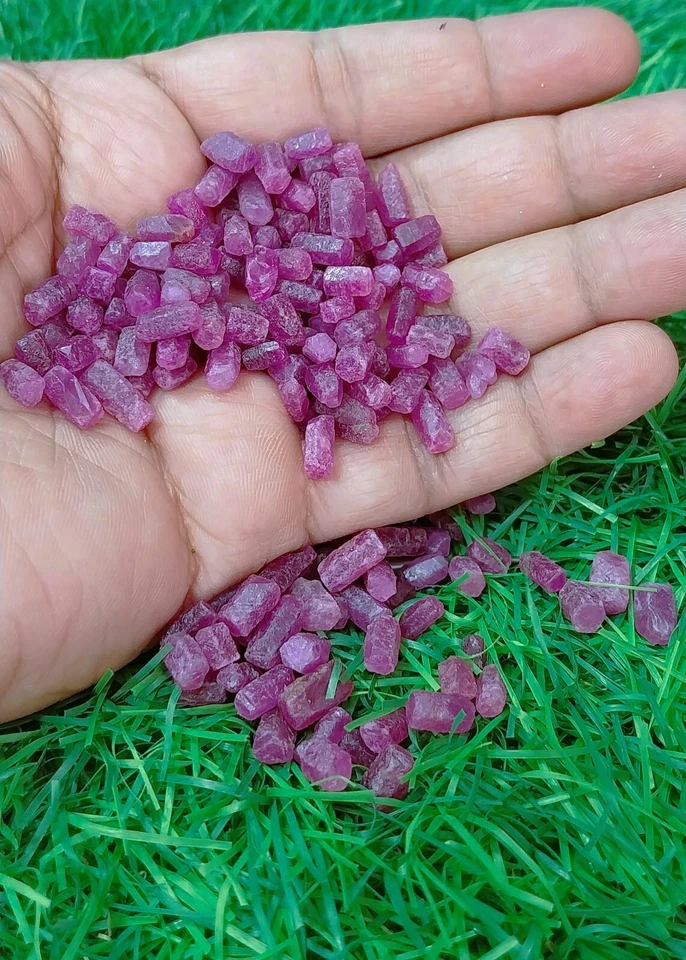 Natural 100% Ceylon Pink Sapphire Rough Loose Unheated Sapphire Rock 500 Ct -Lot - Image 2 of 4