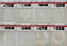 Recollections Christmas Layering Stencils ~ Large Selection ~ YOU CHOOSE!