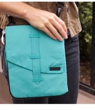 Baby Cargo Fiona MIni Stroller Bag. Converts To Diaper Crossover Bag. Teal