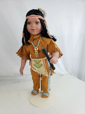 Danbury Mint Gregory Perillo Native American Doll Artaffects 