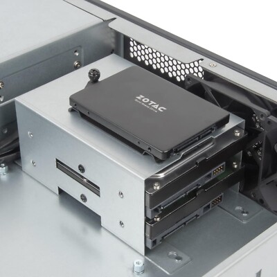 SilverStone Technology RM23-502-MINI 2U Dual 5.25'' Drive Bay
