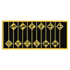 NEW Tichy Train 8321 Funny Warning Signs Set 2 (12) HO Scale FREE US SHIP