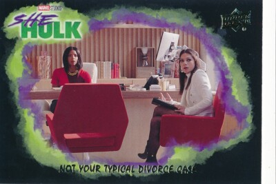 #58 GOLDSBURRY/MALLORY BOOK GINGER GONZAGA/NIKKI RAMOS 2023 Upper Deck She-Hulk