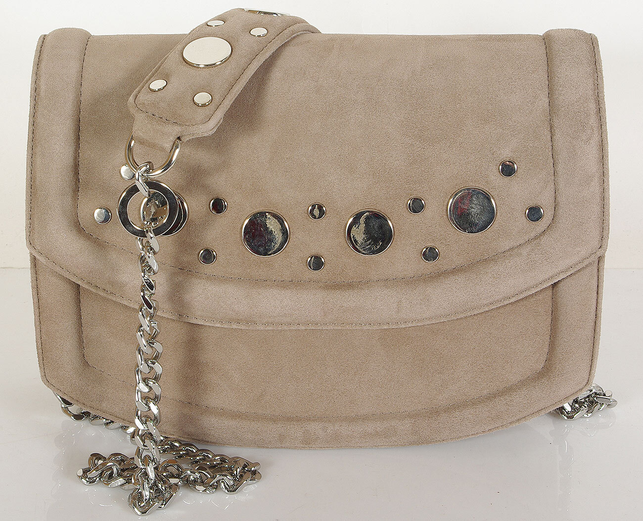 Reducción Unisa Zcresta bolso ks taupe 23×8×18 cm
