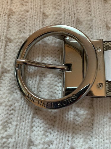 Michael Kors Small Woman’s Belt With Silver Hardware - Picture 3 of 4