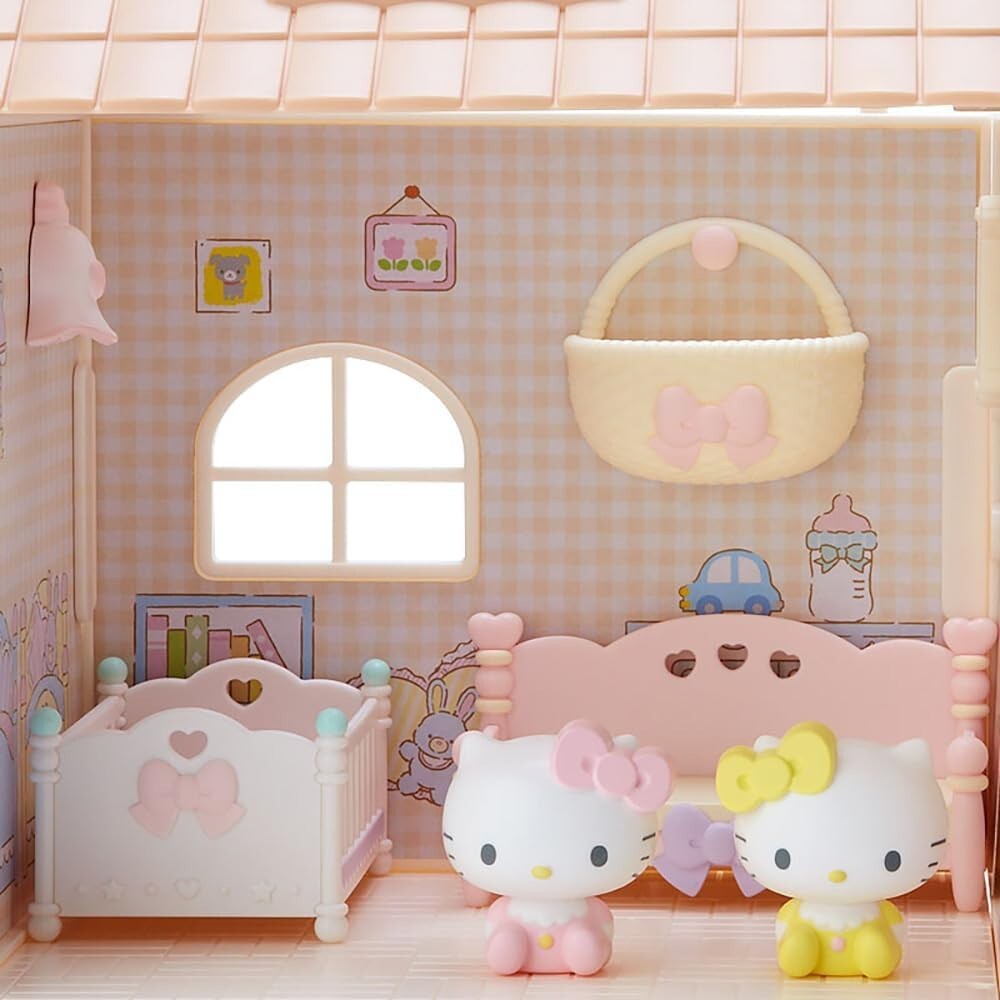 Sanrio Characters Dollhouse DX Doll House Japan New with