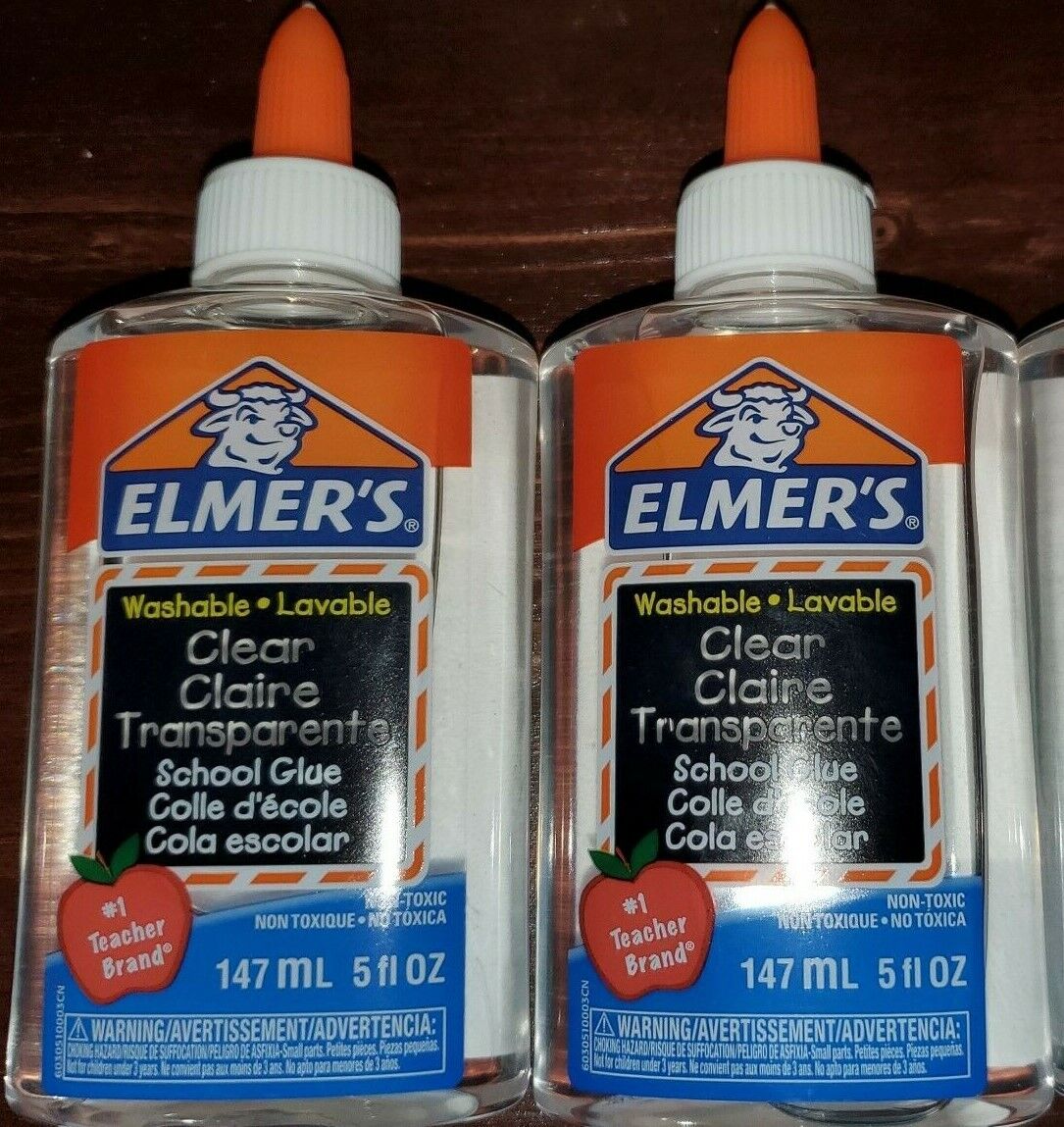  Elmer's Clear Liquid School Glue, Slime Glue, & Craft