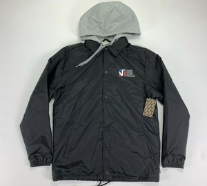 vans riley jacket black