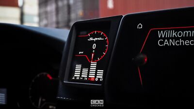 CANchecked Display MFD32 GEN2 für Toyota Supra GR MK5 LHD