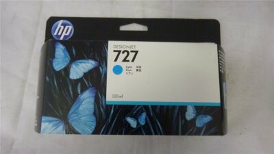 Original HP B3P19A / 727 Tintenpatrone cyan für  HP DesignJet T1500 Series