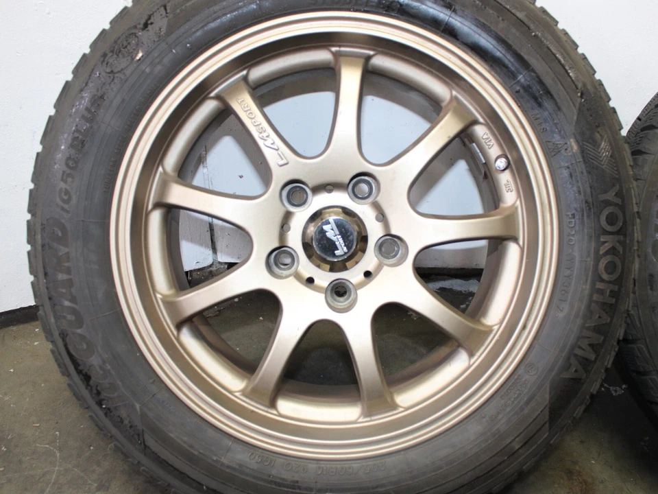 JDM 16X7 5X114.3 ET 45 LM SPORT 1845 LIGHT WEIGHT WHEELS RIMS TIRES Foto 3 de 4