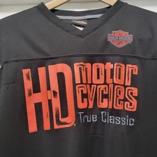 Harley Davidson Black HD Cycles High Desert Country Boise, Idaho Jersey Men's XL