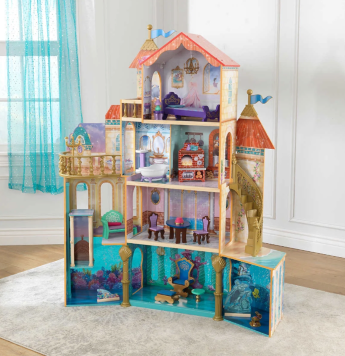 KidKraft Disney Princess Ariel Undersea Kingdom Dollhouse with