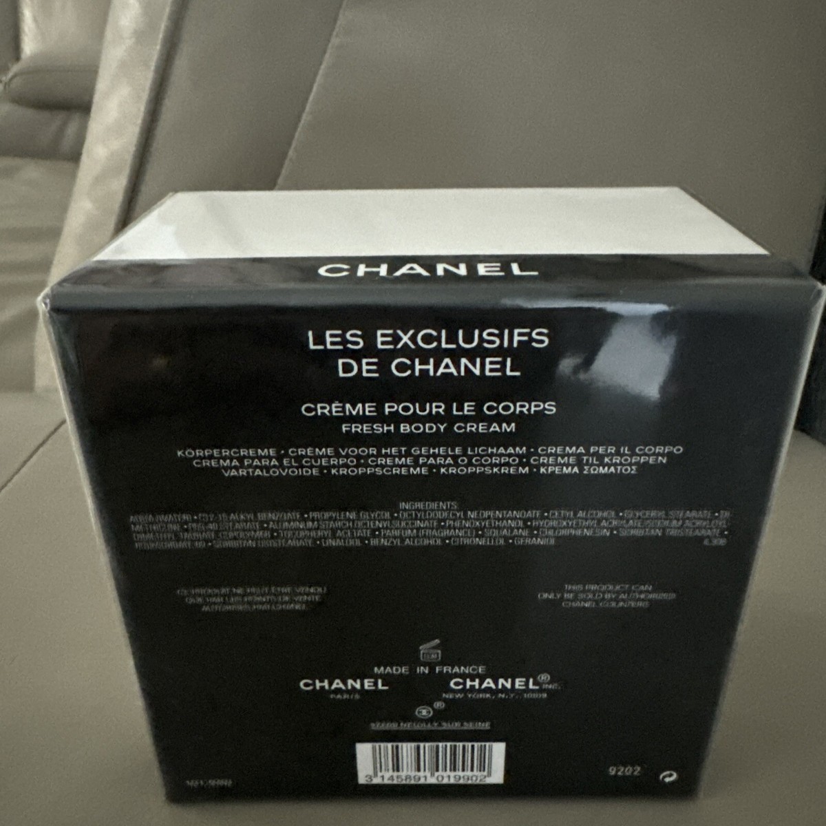 CHANEL Les Exclusifs De Chanel Fresh Body Cream 150g France
