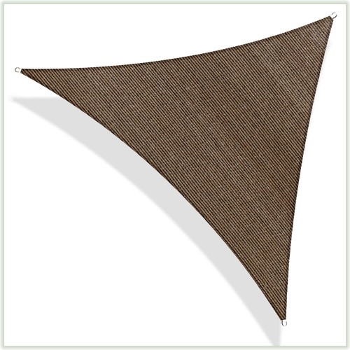 8'x8'x8' Triangle Sun Shade Sail Garden Patio Awning Outdoor Canopy Cover - Picture 33 of 50