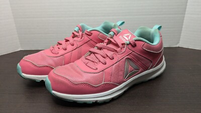 Reebok Almotio 4.0 Running Sneakers  DV8707 Youth Girls Size 5.5 Blue Pink