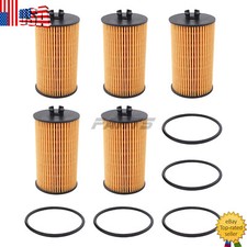 5pcs New Oil Filter For Chevrolet Cruze Sonic Trax For Buick Encore 1.4L 1.8L