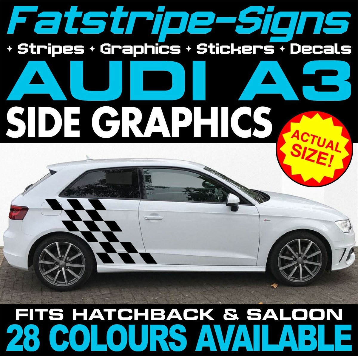 Adesivi Decorativi Malossi - Formato DIN A3, 1 Pezzo