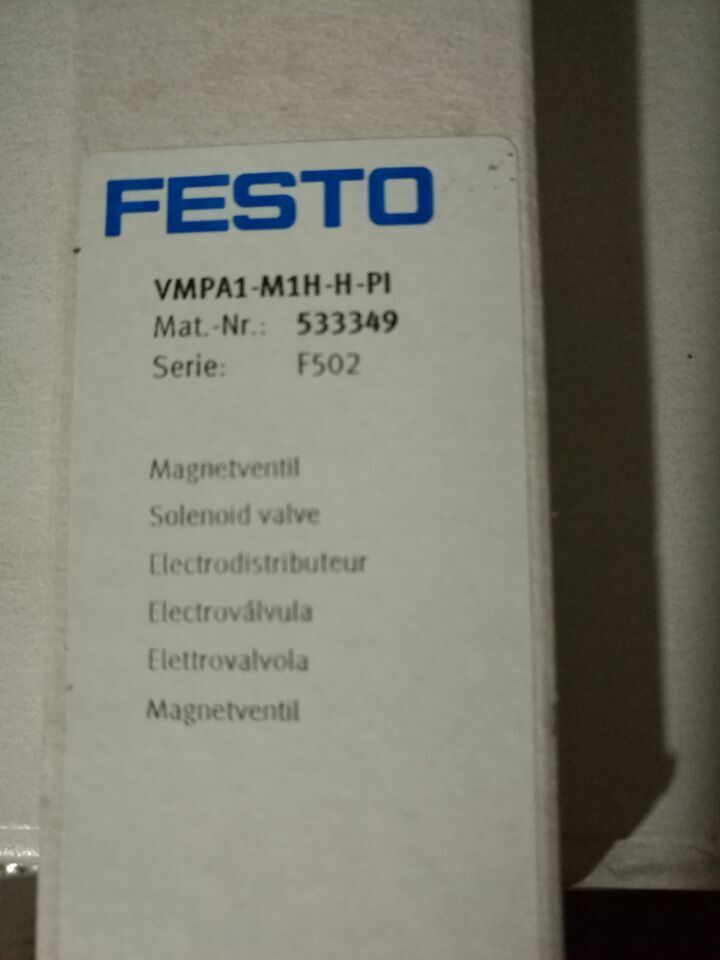 FESTO-VMPA1-M1H-H-PI 533349 Solenoid valve Fast Delivery Free Shipping in Stock