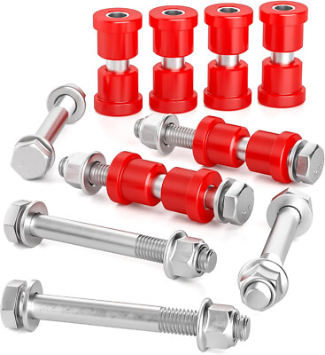 EZGO Golf Cart Spring Bushing Kit Rear Gas/Electric TXT/Medalist 94+ w/Screw Nut