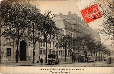 CPA PARIS Cours et Internat Wartung Blick auf den Boulevard (1243802)