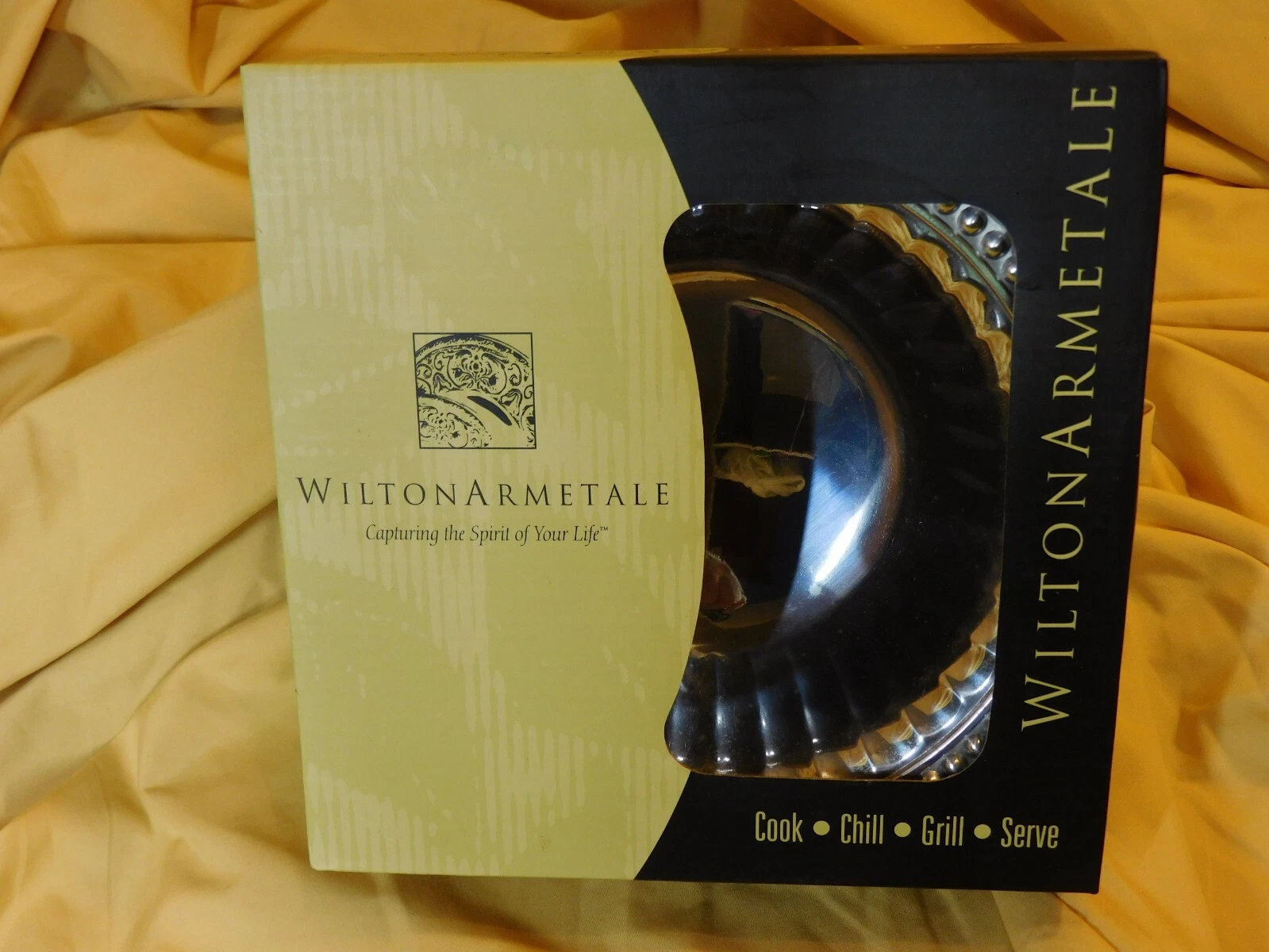 Wilton Armetale Flutes & Pearls Snack Bowl - Thumbnail 4