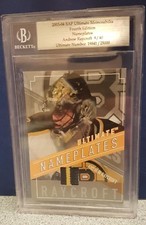 03-04 BAP Ultimate Andrew Raycroft /40 Patch Nameplates Bruins 2003