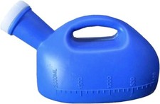 2000ML Men Portable Potty Pee Bottle 130 cm Tube Hospital Male Urinal Collector