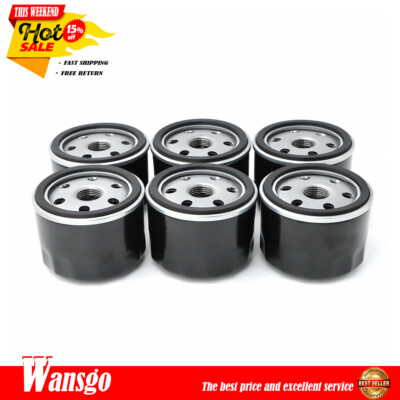 #ad 6 Pack 492932 492058 492932S Ride On Mower Oil Filters For Briggs And Stratton $19.12
